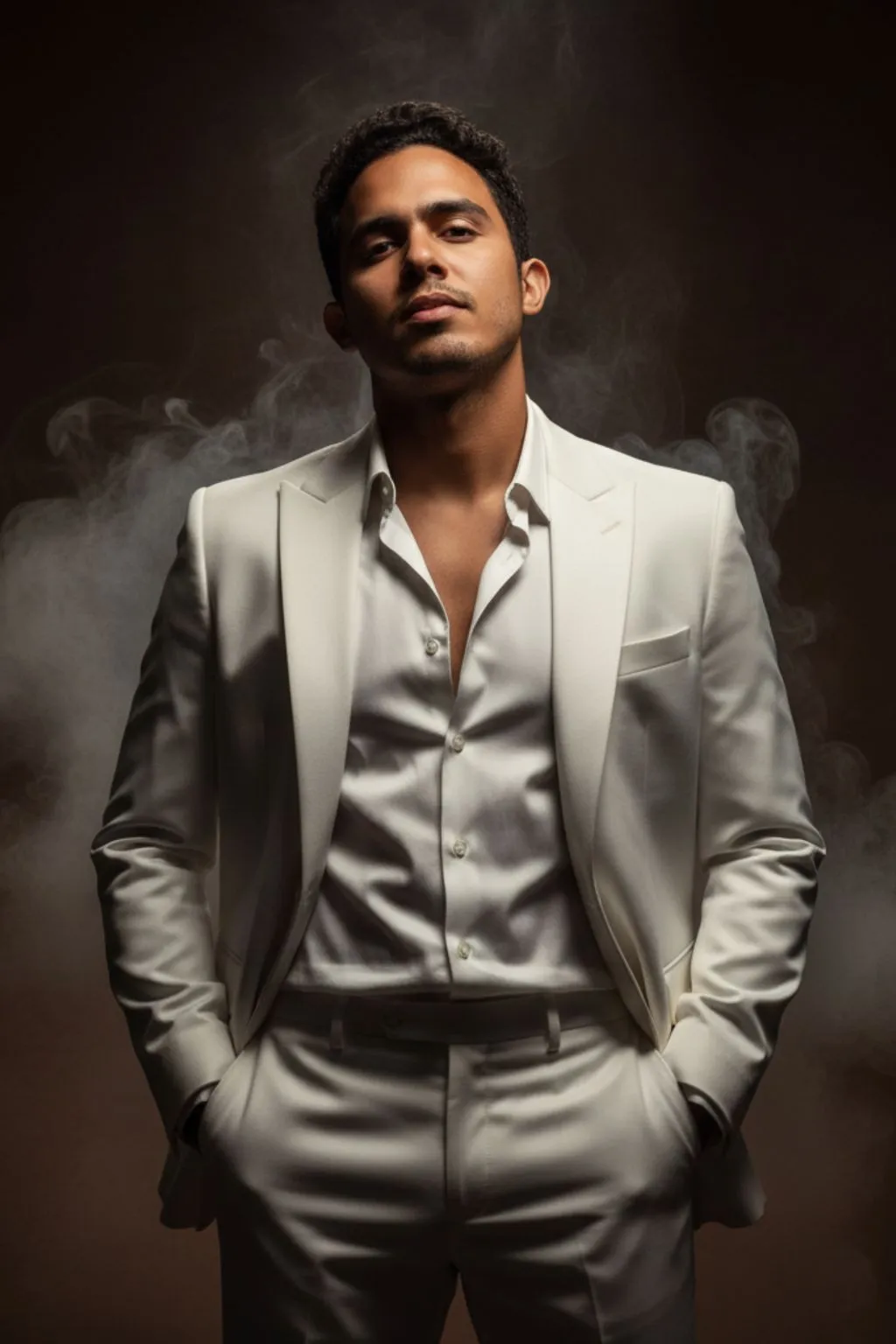 Lüks araba ile fotoğraf çekimi