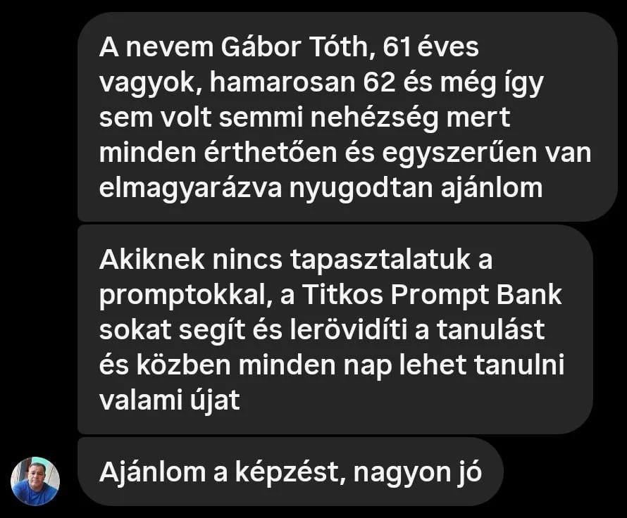 Titkos Prompt Bank vélemény 1